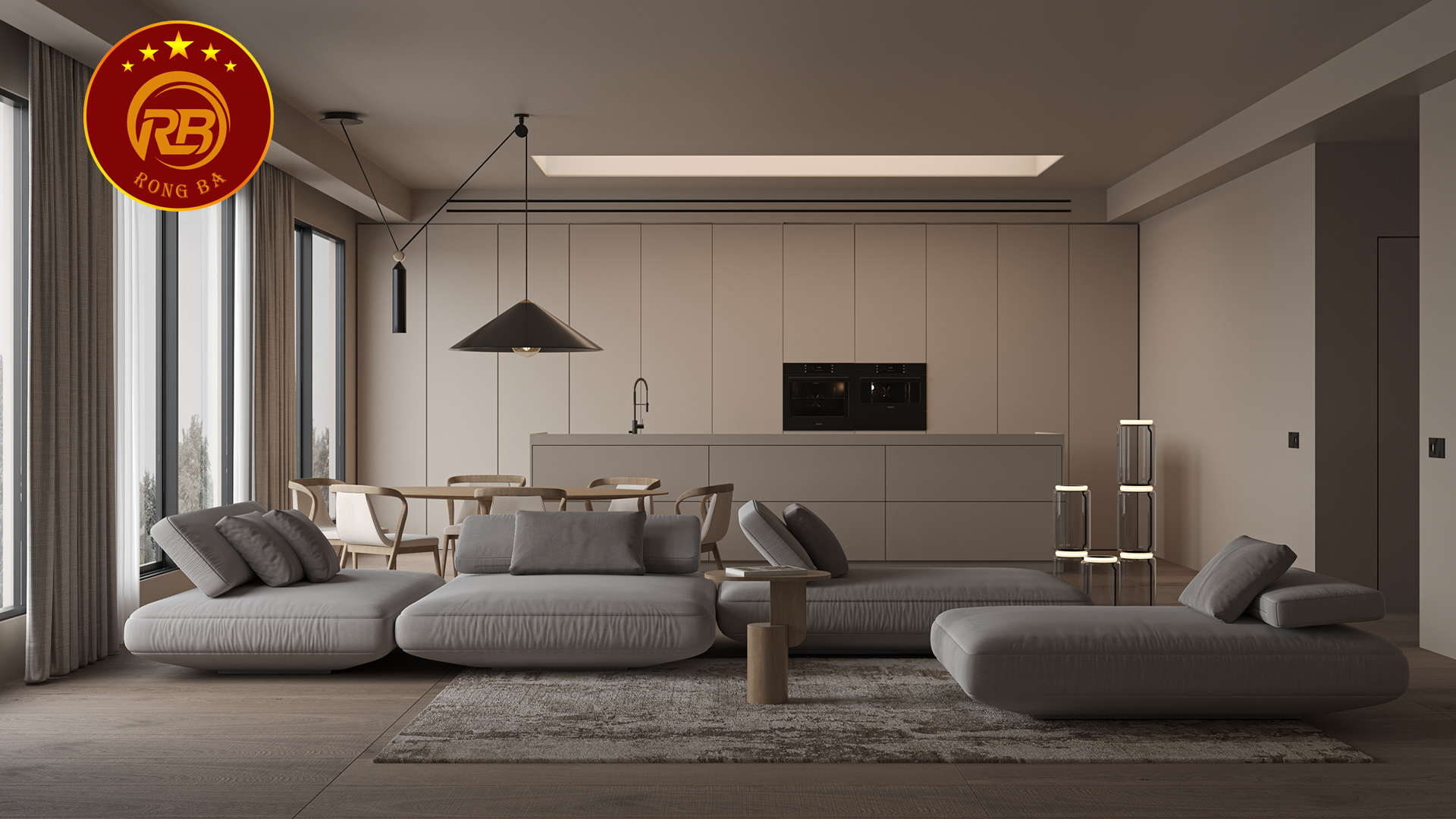 thiết kế nội thất chung cư 200