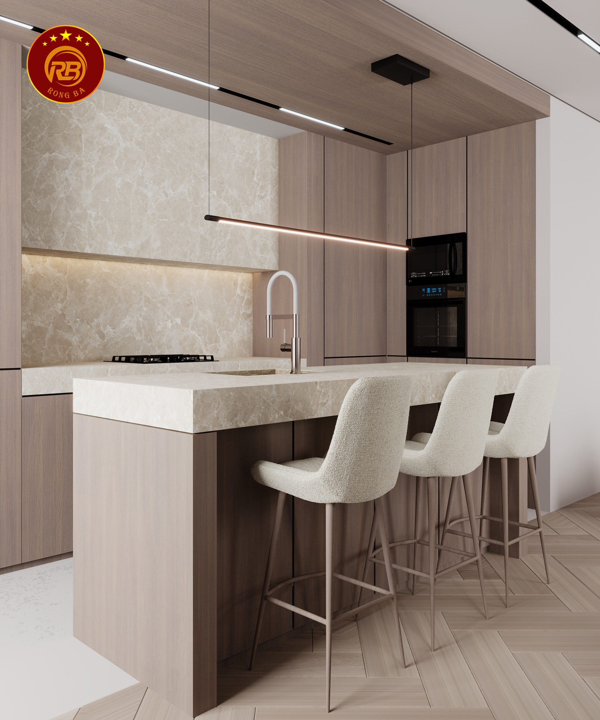 thiết kế nội thất chung cư 204
