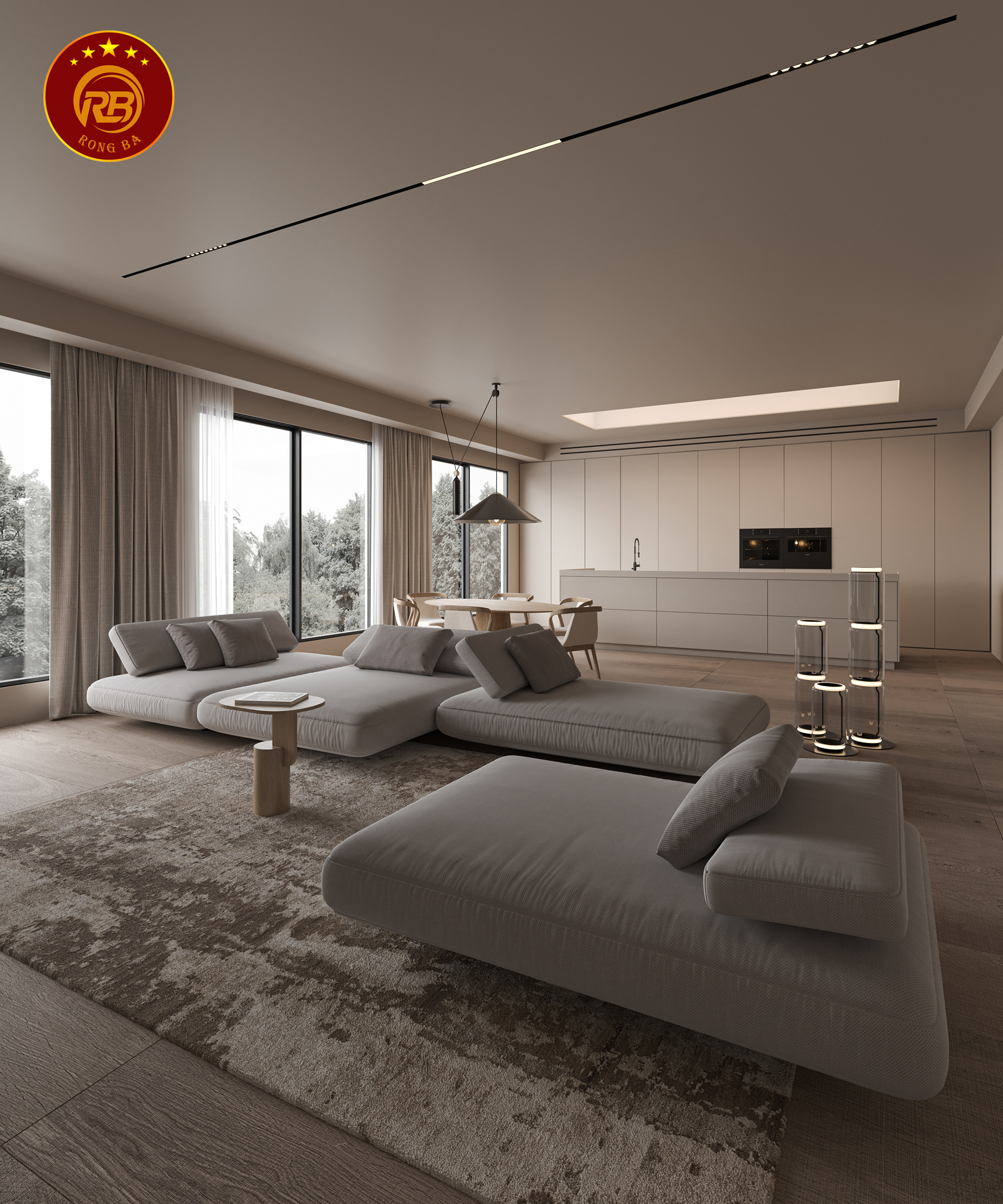 thiết kế nội thất chung cư 207