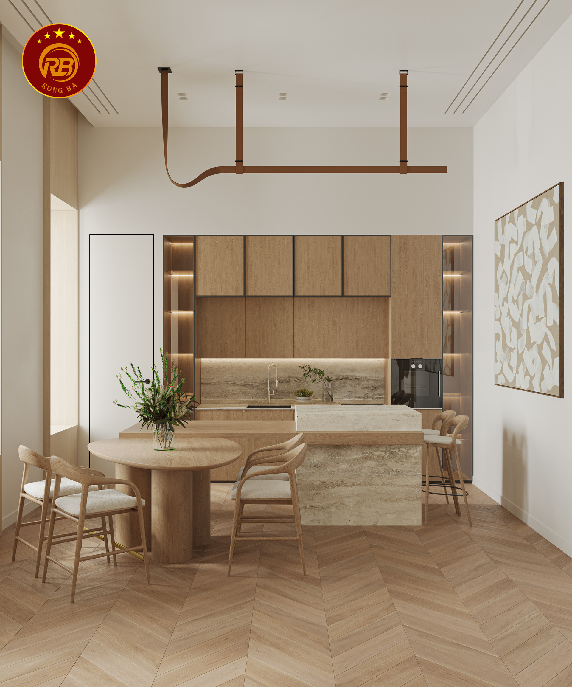 thiết kế nội thất chung cư 210