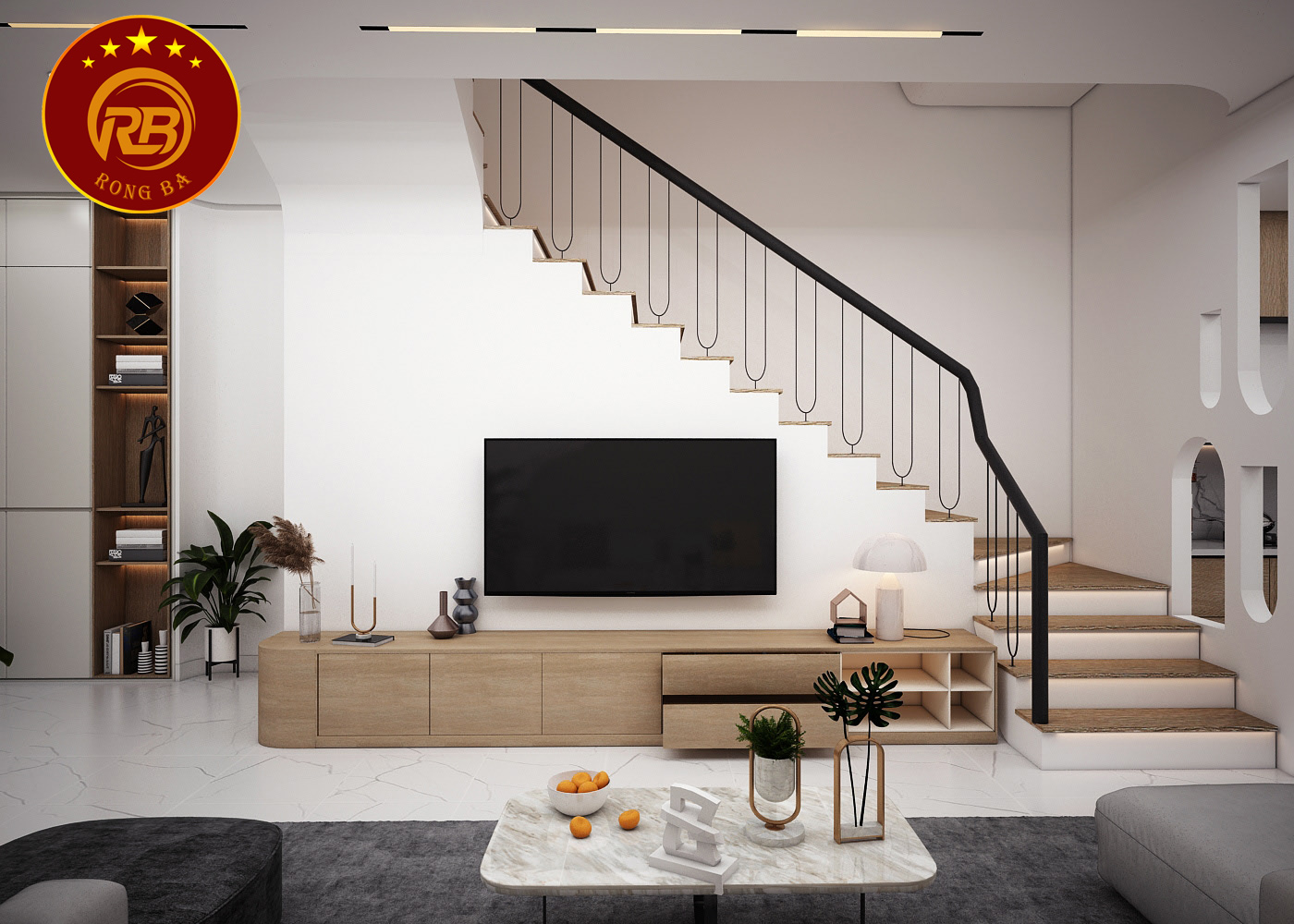 Thiết kế nội thất phòng khách