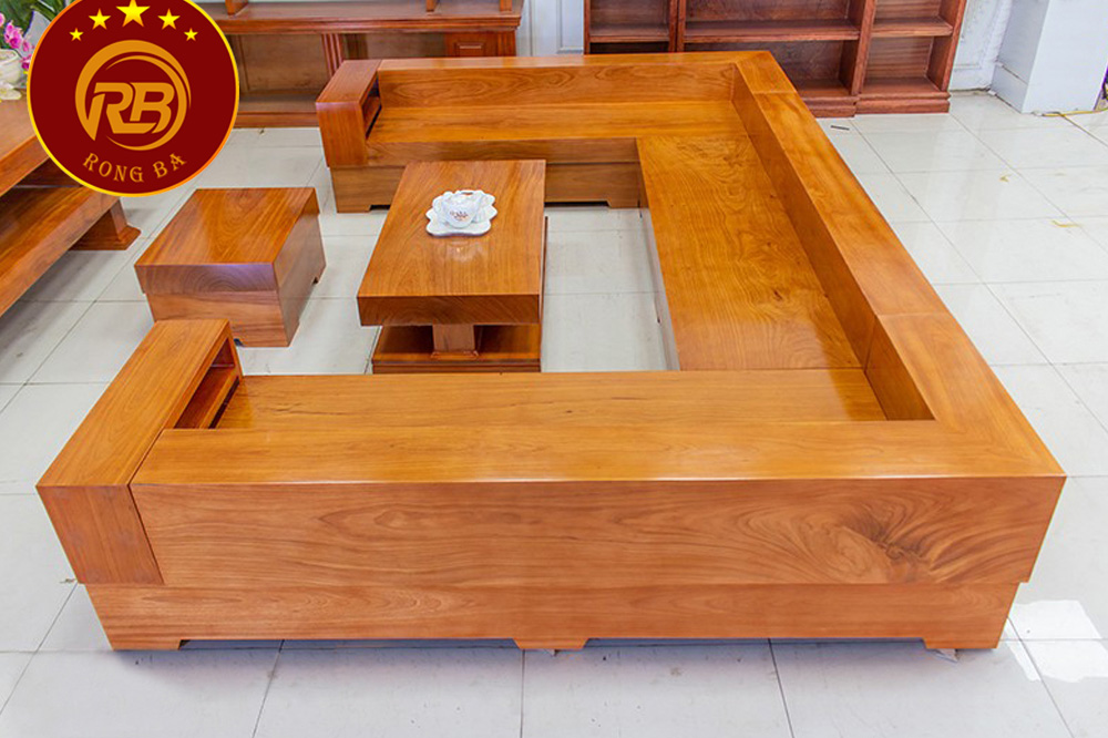 giá bộ bàn ghế gỗ lát chun