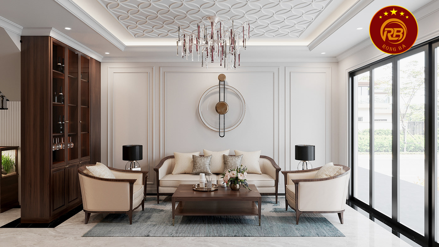 sofa gỗ óc chó 116