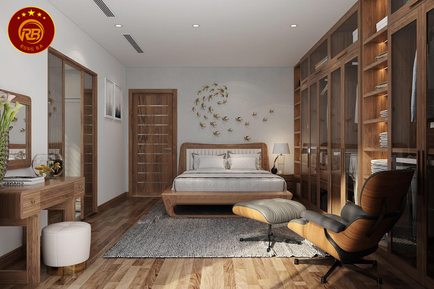 cửa gỗ óc chó 8