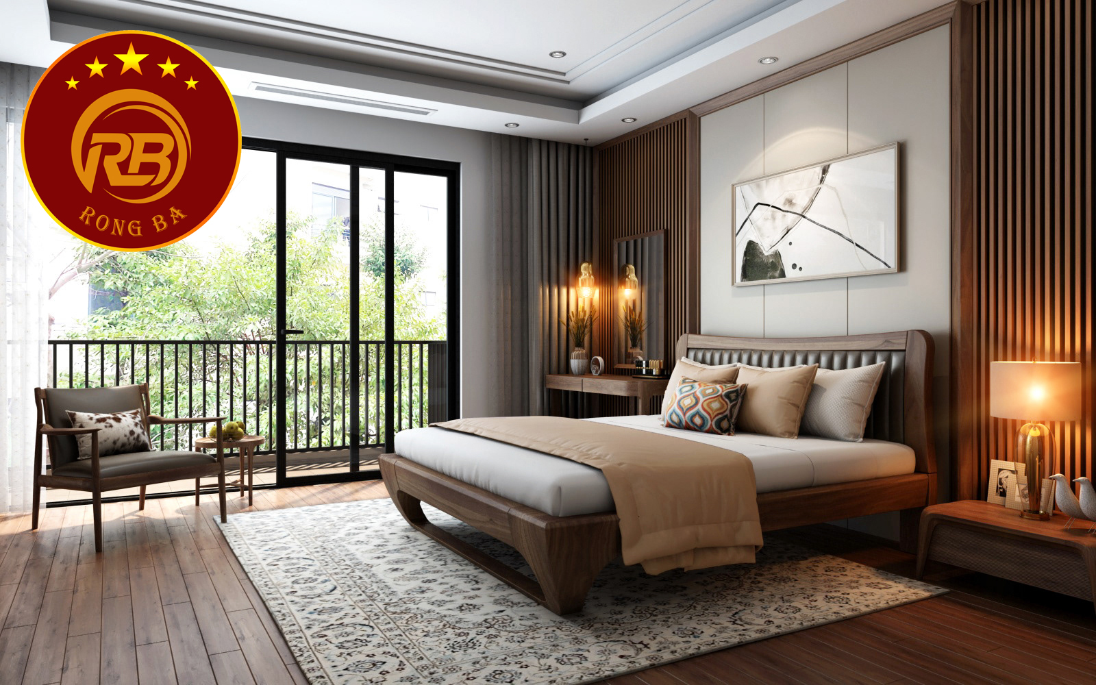 kiểu giường ngủ hiện đại 1
