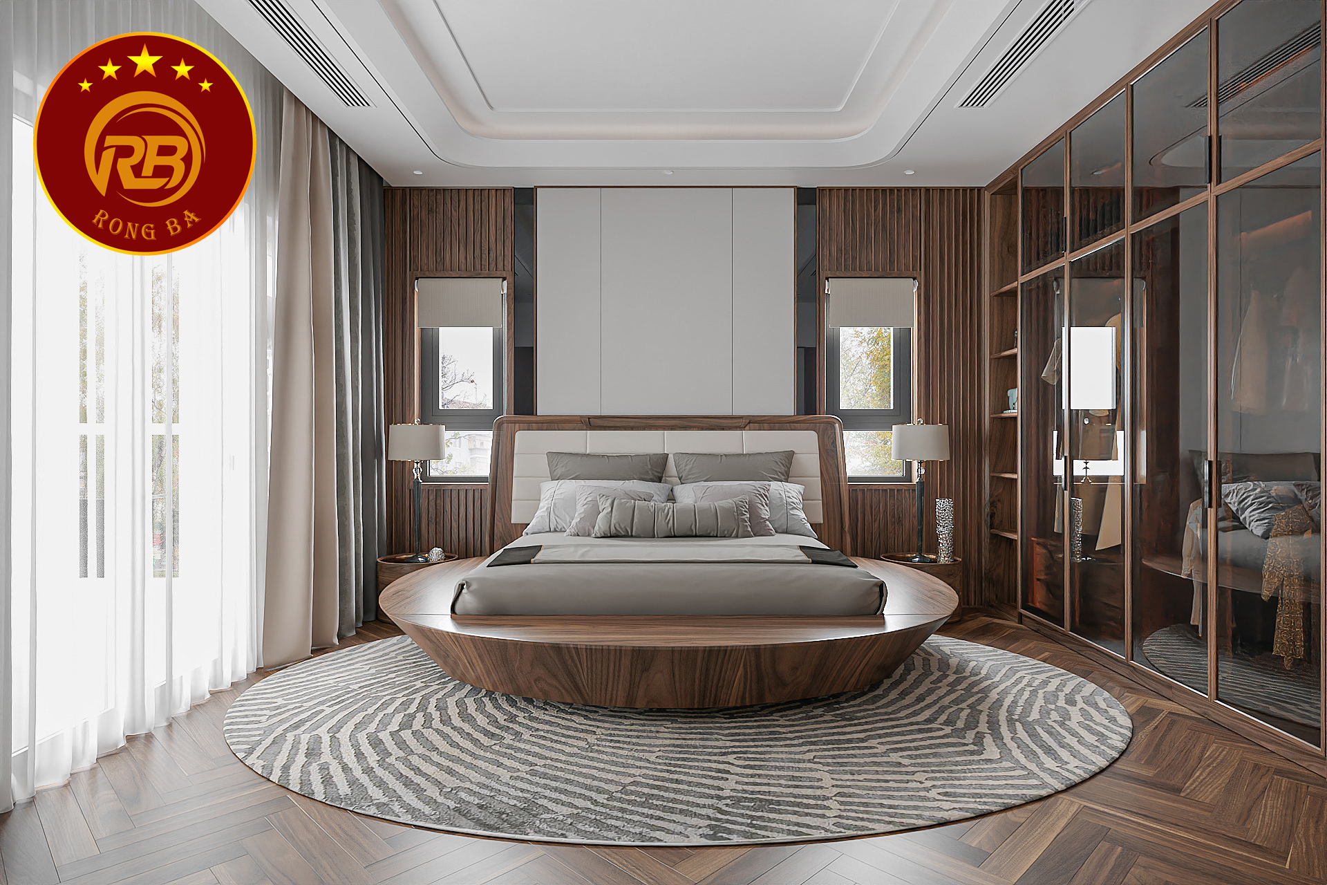 kiểu giường ngủ hiện đại 12