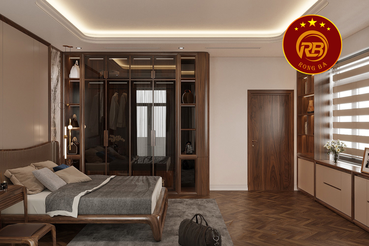 kiểu giường ngủ hiện đại 18