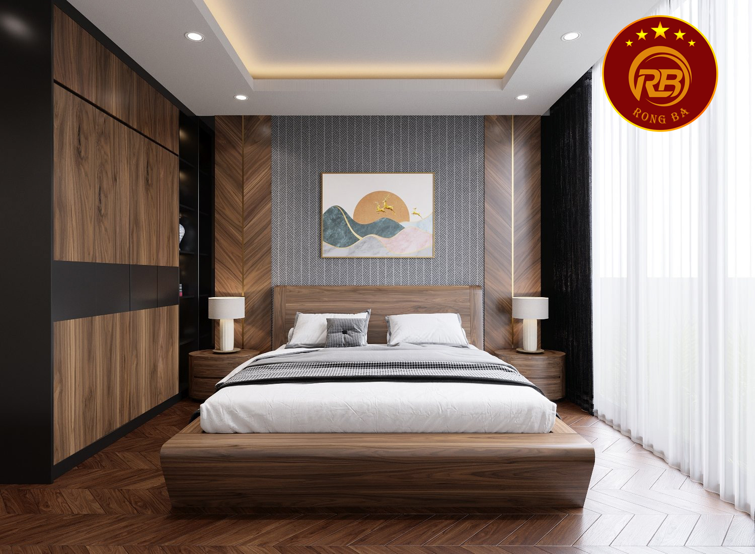 kiểu giường ngủ hiện đại 21