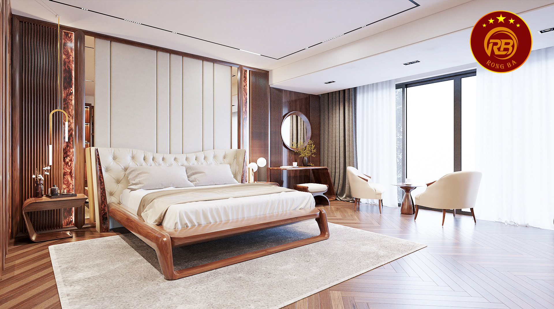 kiểu giường ngủ hiện đại