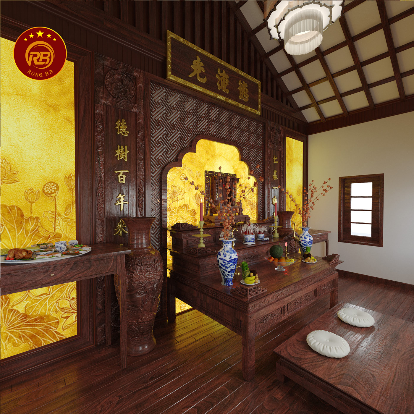 Bàn thờ gia tiên 1