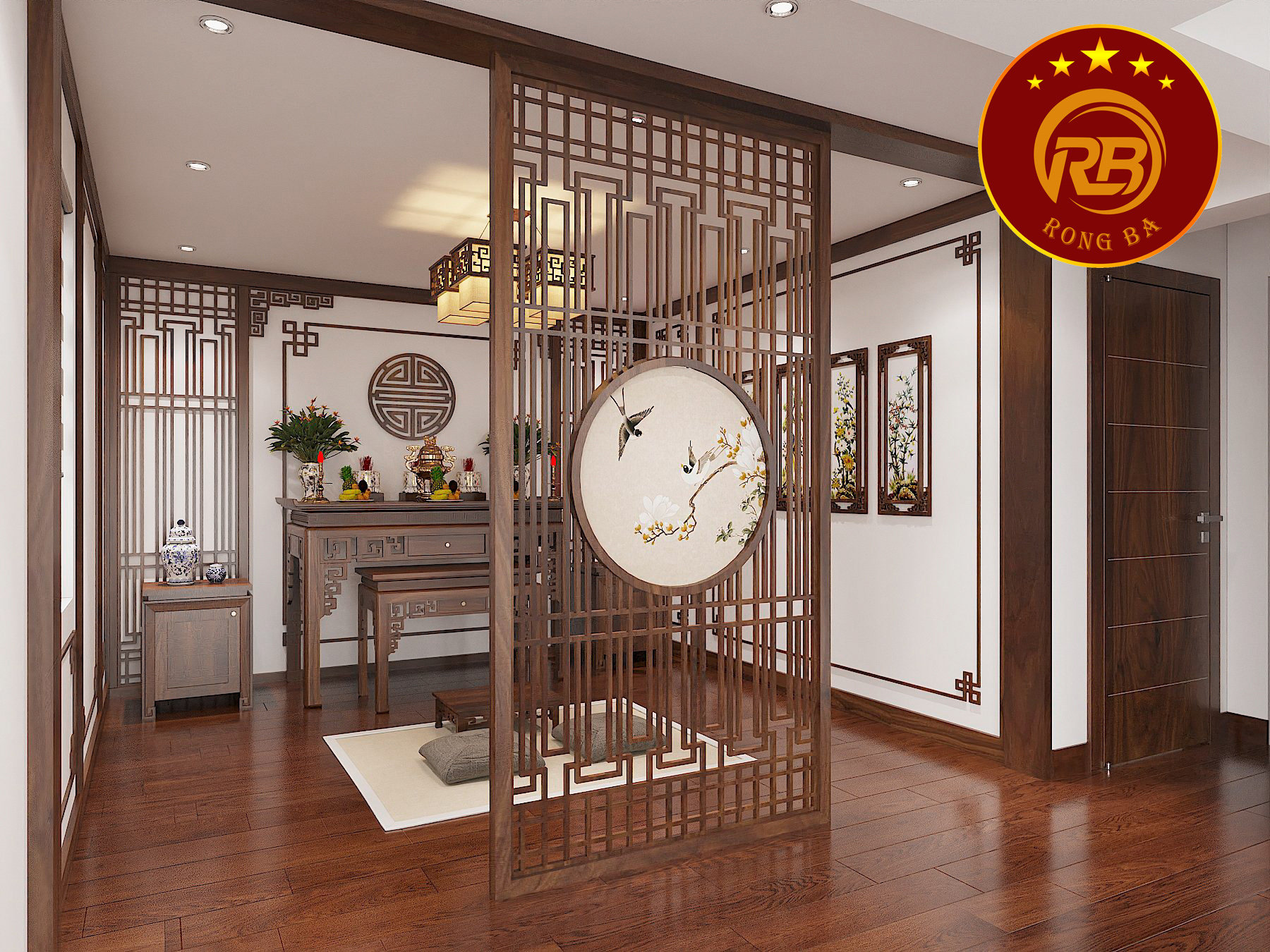 bàn thờ hiện đại 15