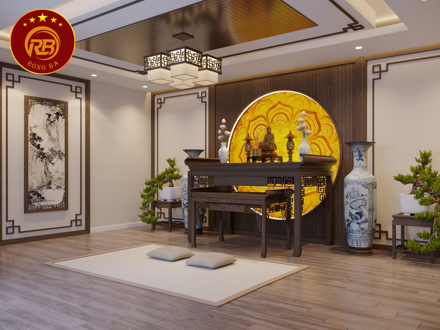 tủ thờ hiện đại 12