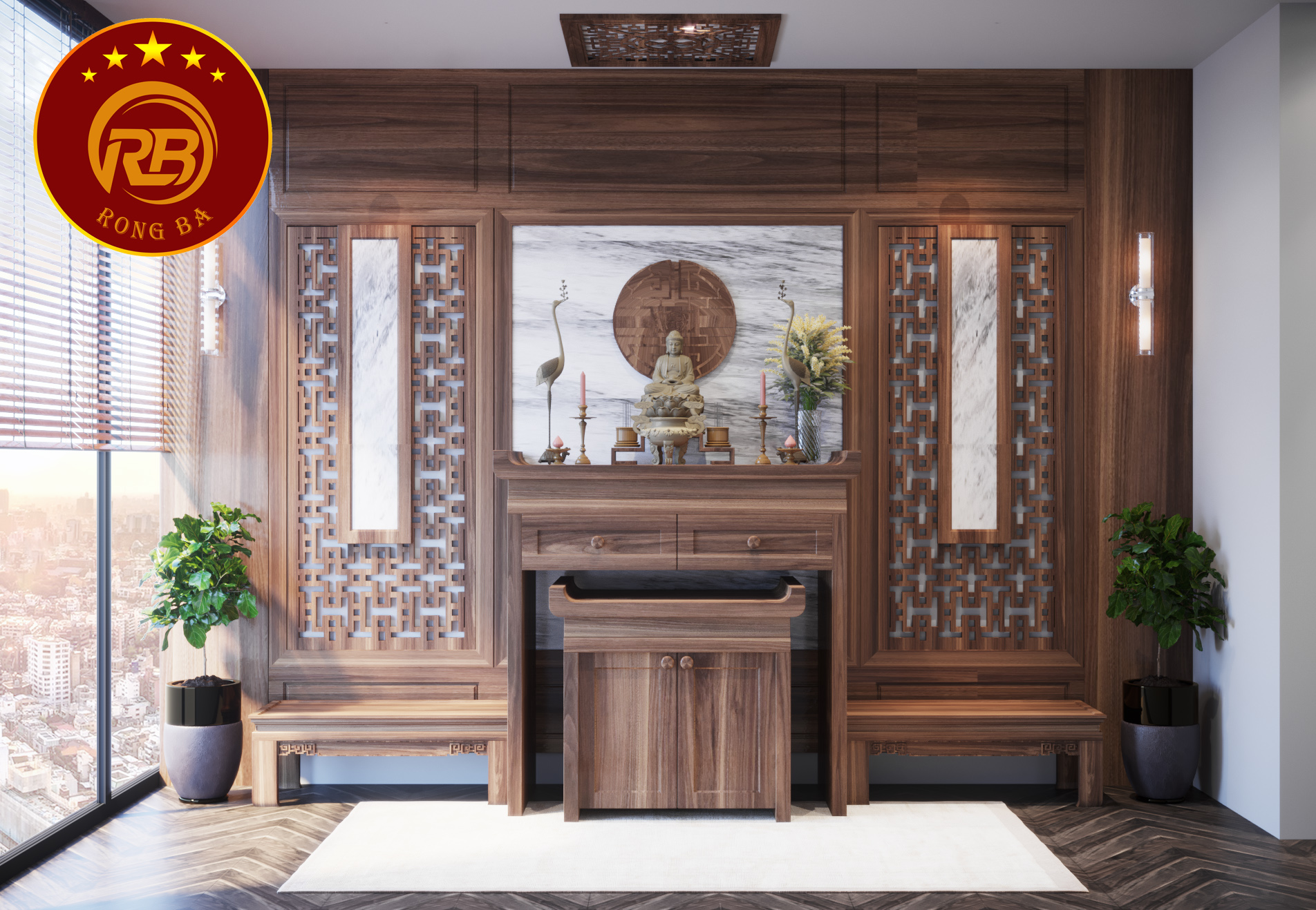 tủ thờ hiện đại 15