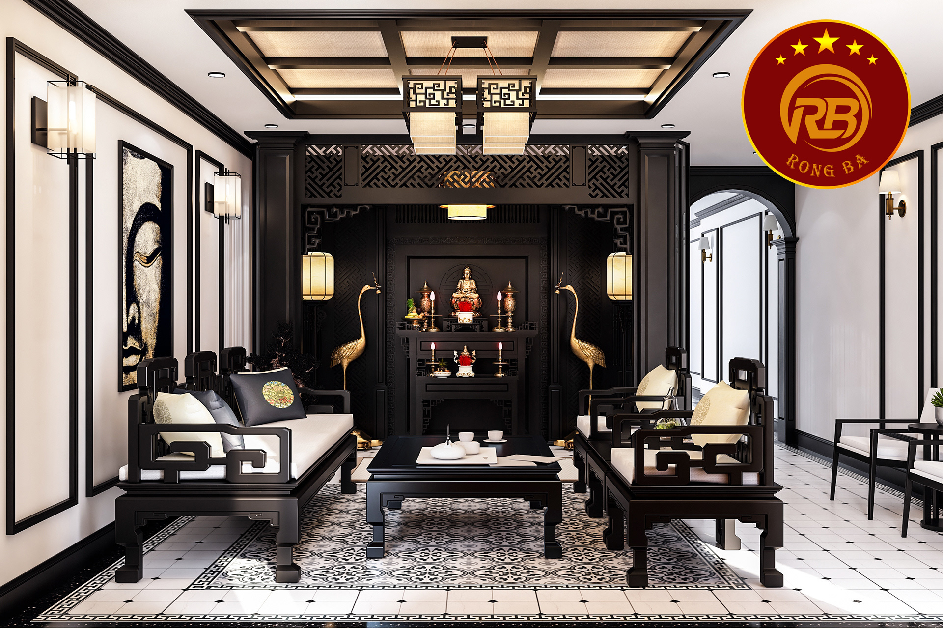 tủ thờ hiện đại 19