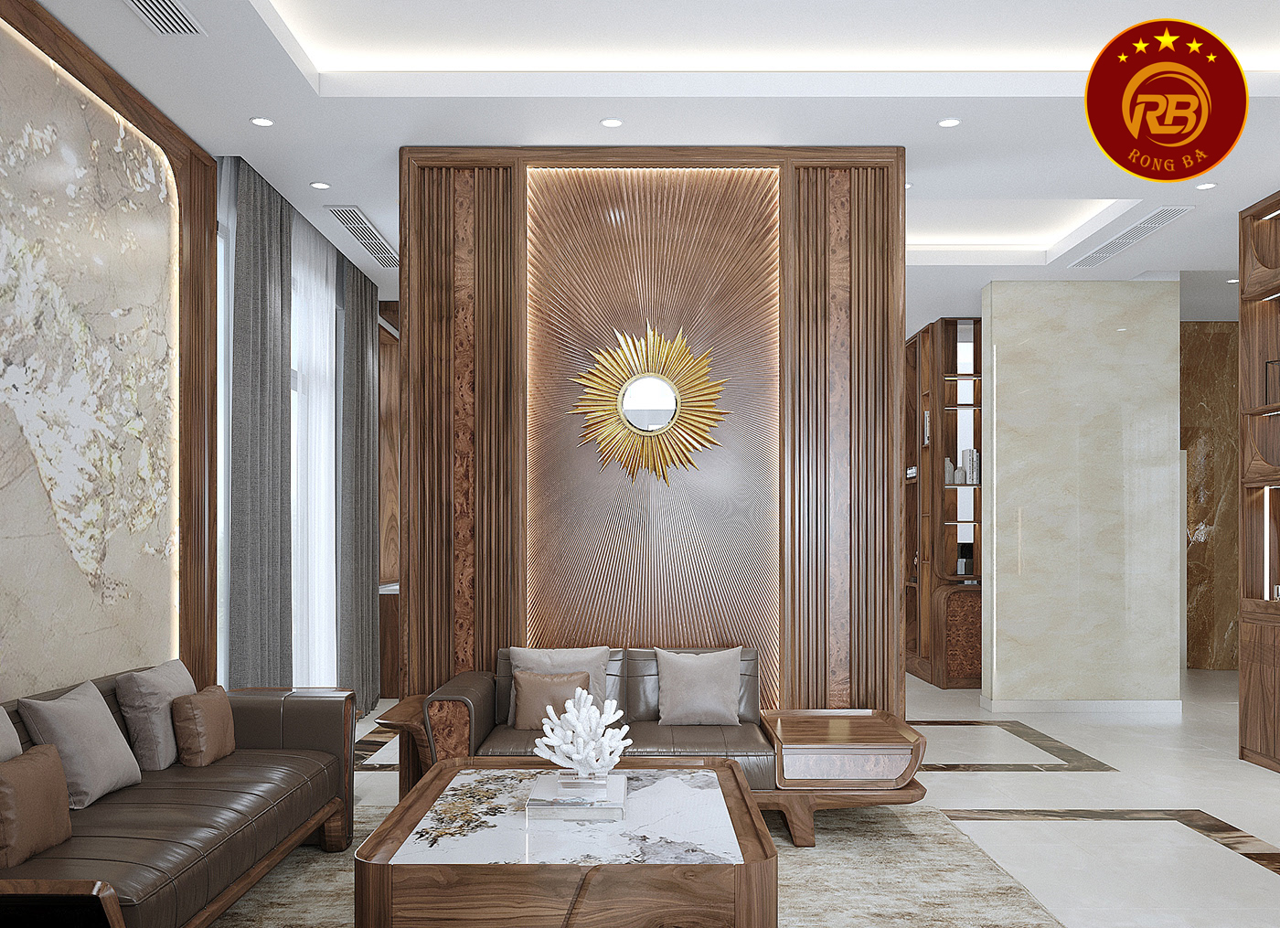 bàn ghế gỗ óc chó 66