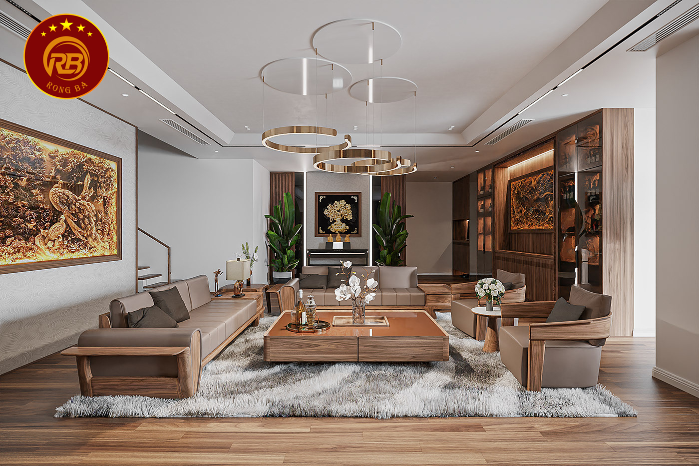 sofa gỗ óc chó 15