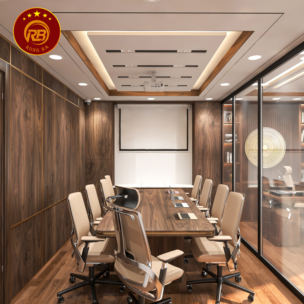 bàn làm việc gỗ óc chó 31