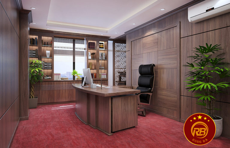 bàn làm việc gỗ óc chó 62