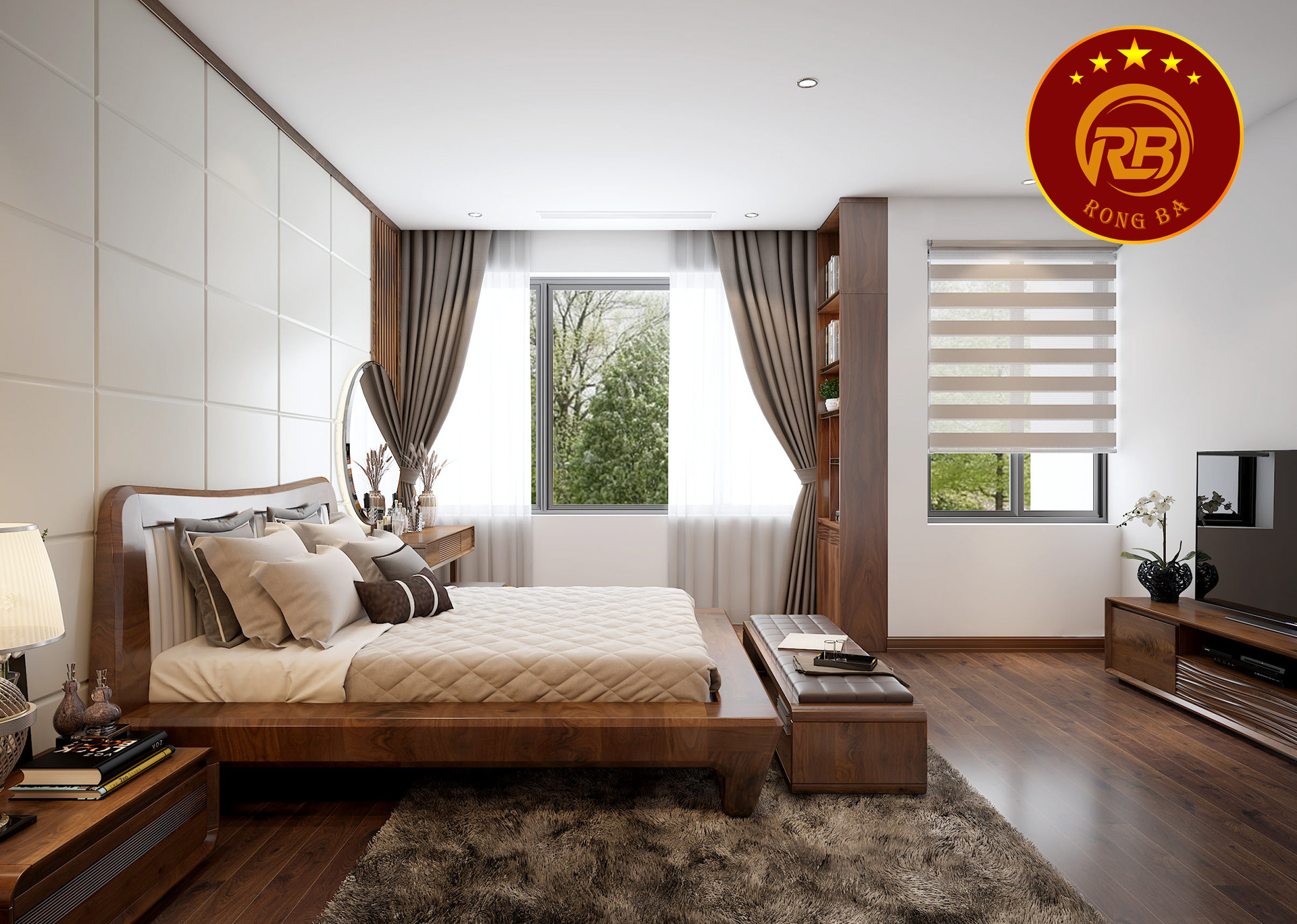 nội thất biệt thự hiện đại 15