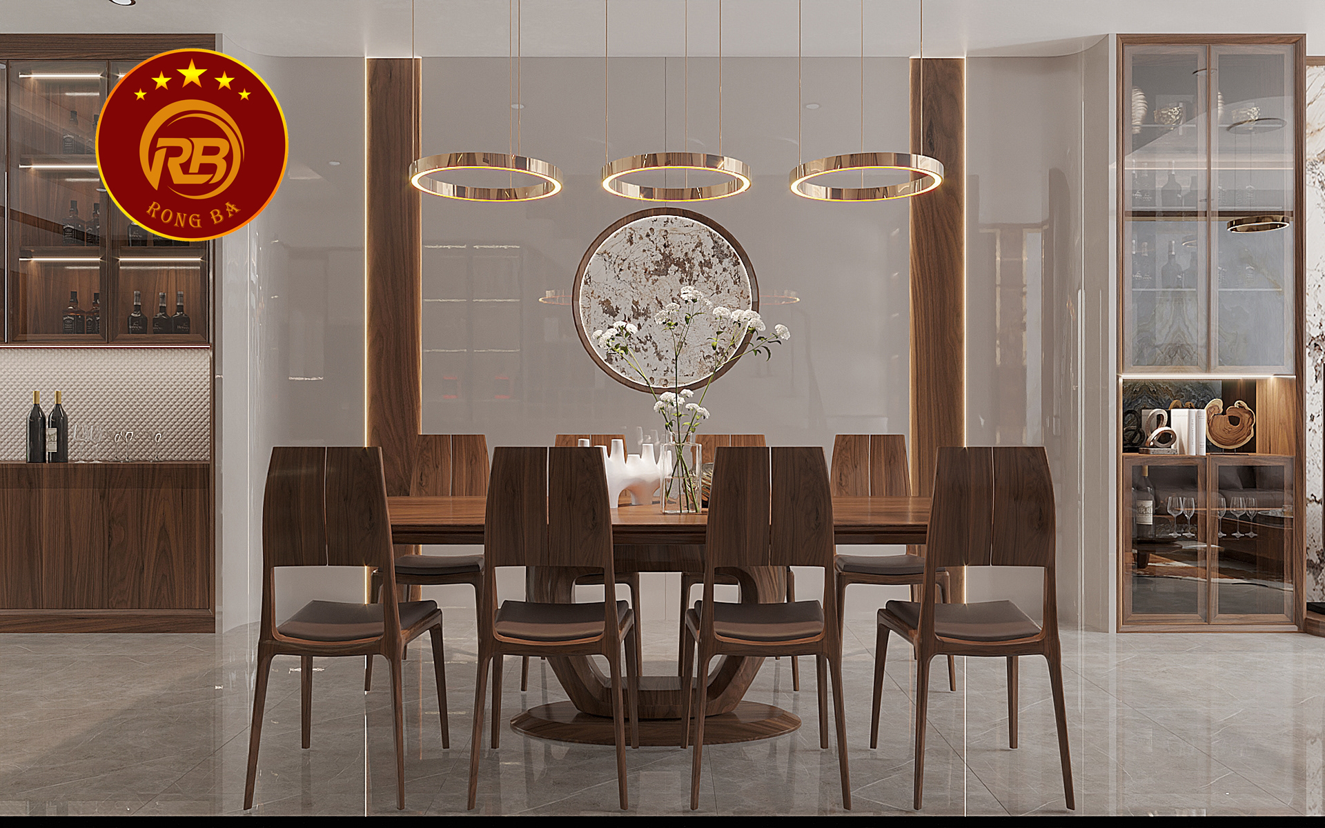 nội thất biệt thự hiện đại 17