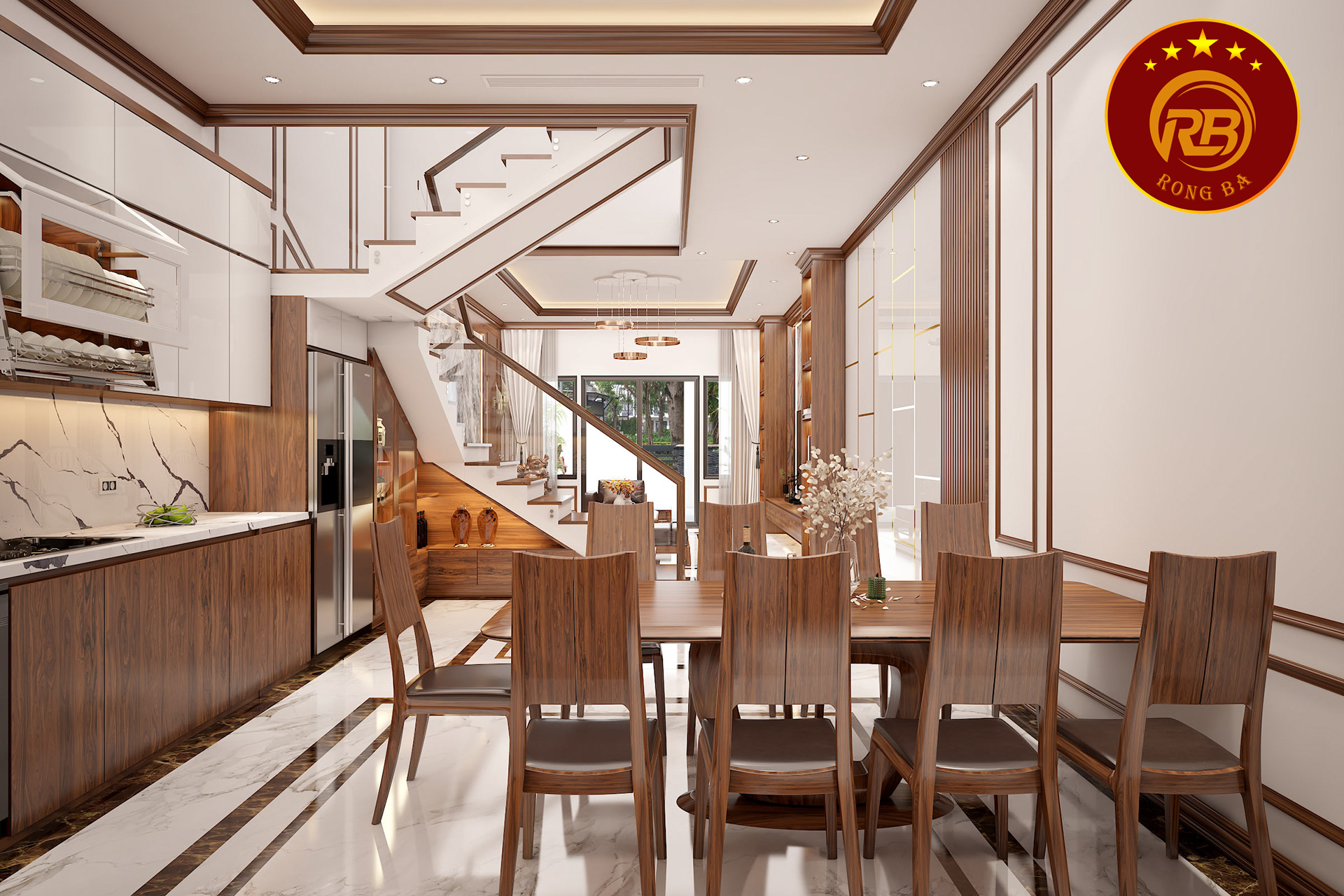 nội thất biệt thự hiện đại 18