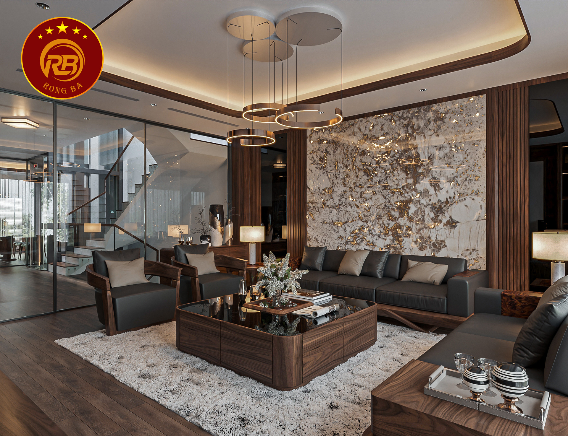 nội thất biệt thự hiện đại 2