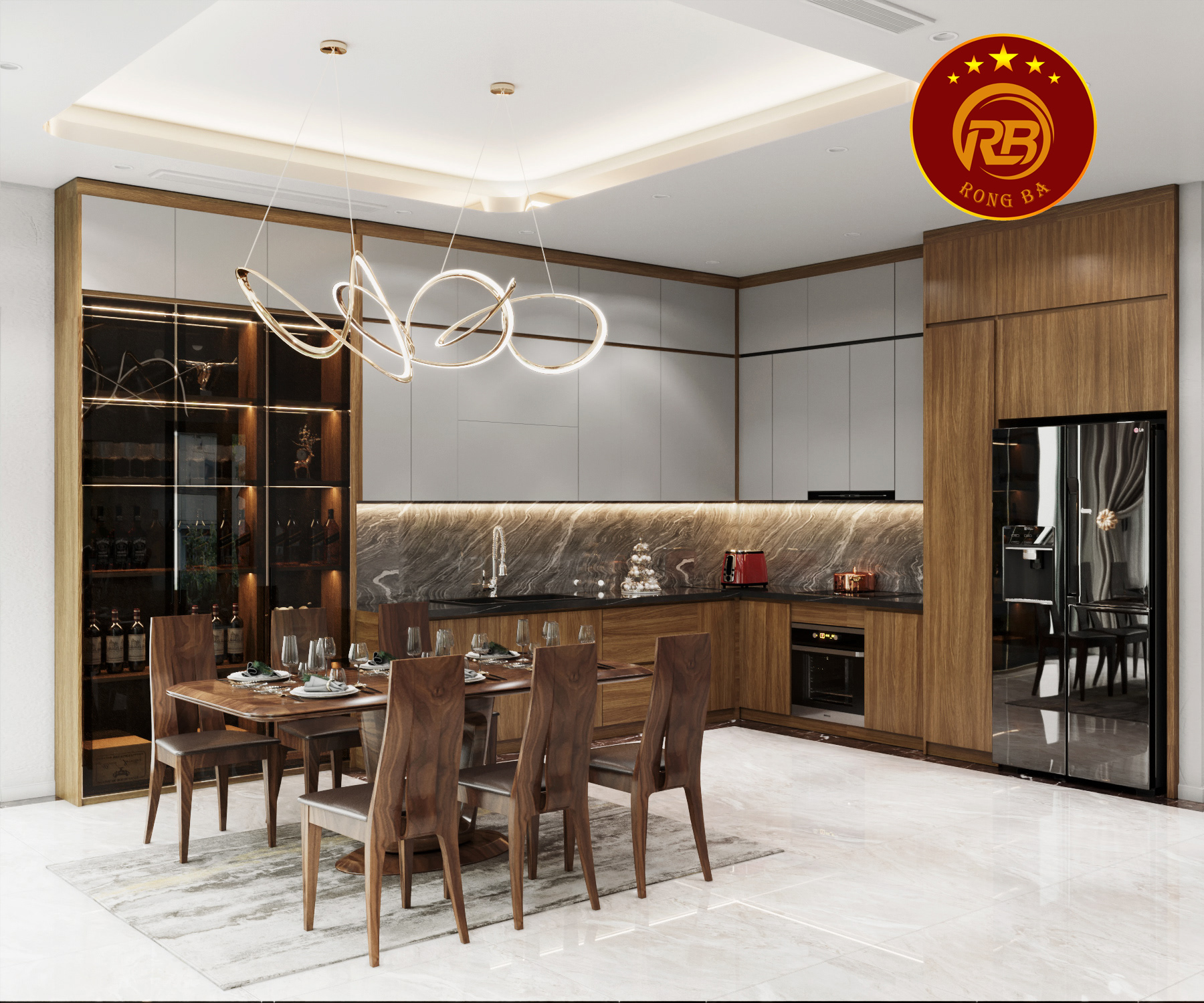 nội thất biệt thự hiện đại 21