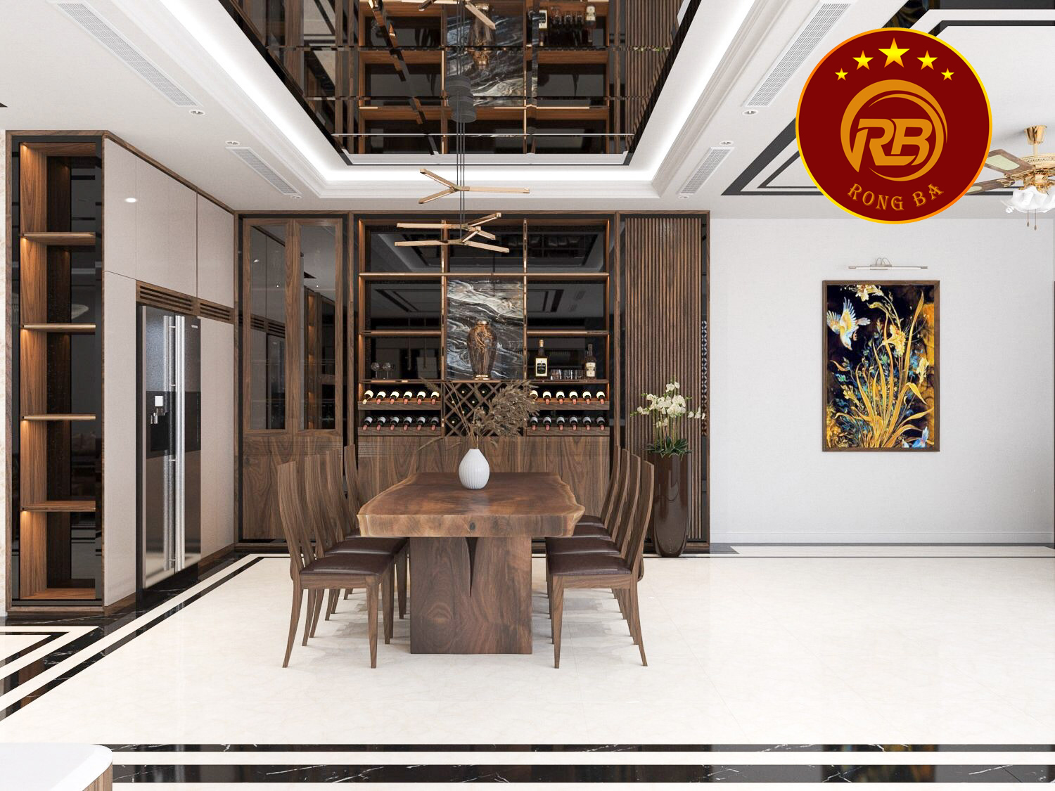 nội thất biệt thự hiện đại 24
