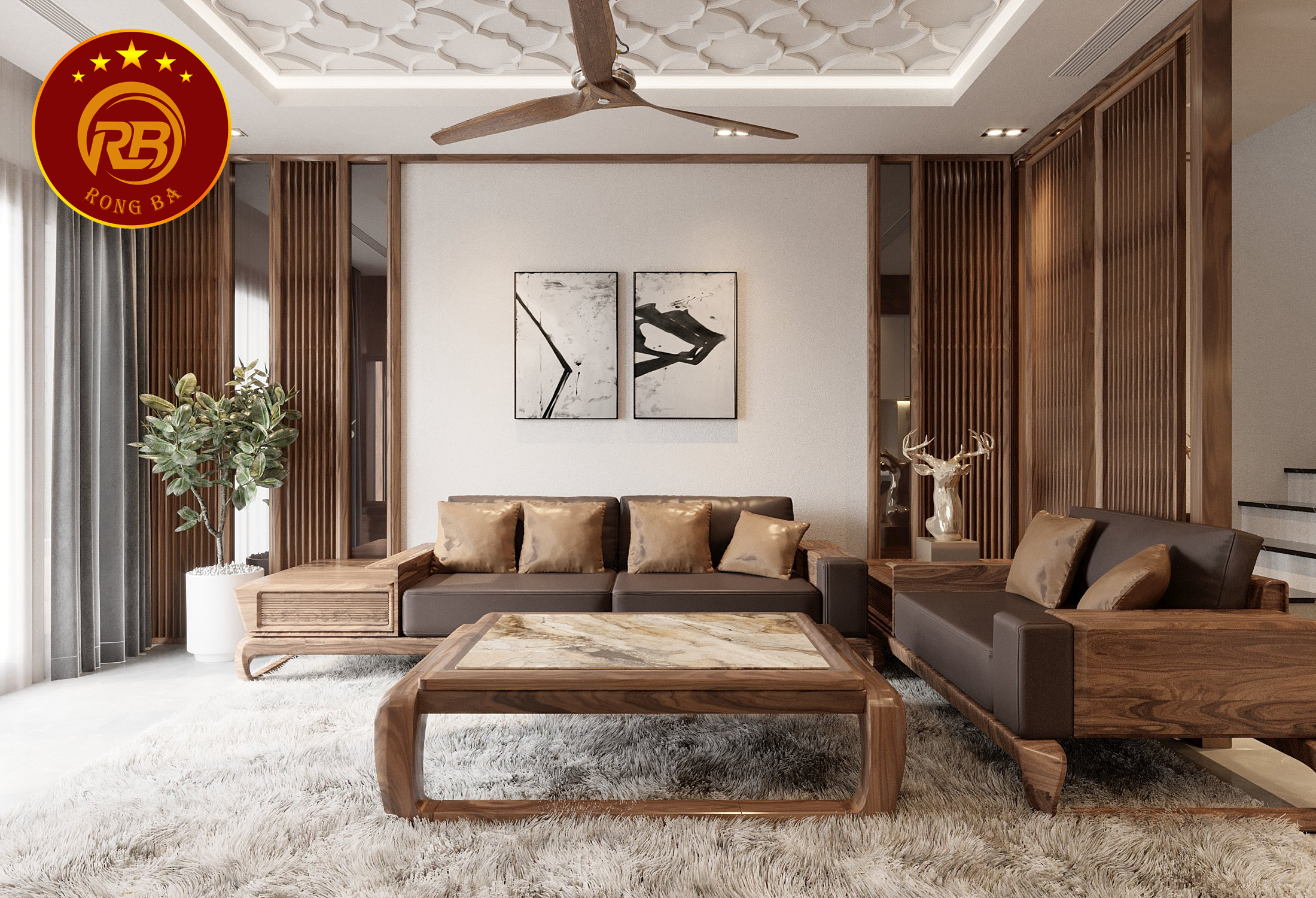 nội thất biệt thự hiện đại 8