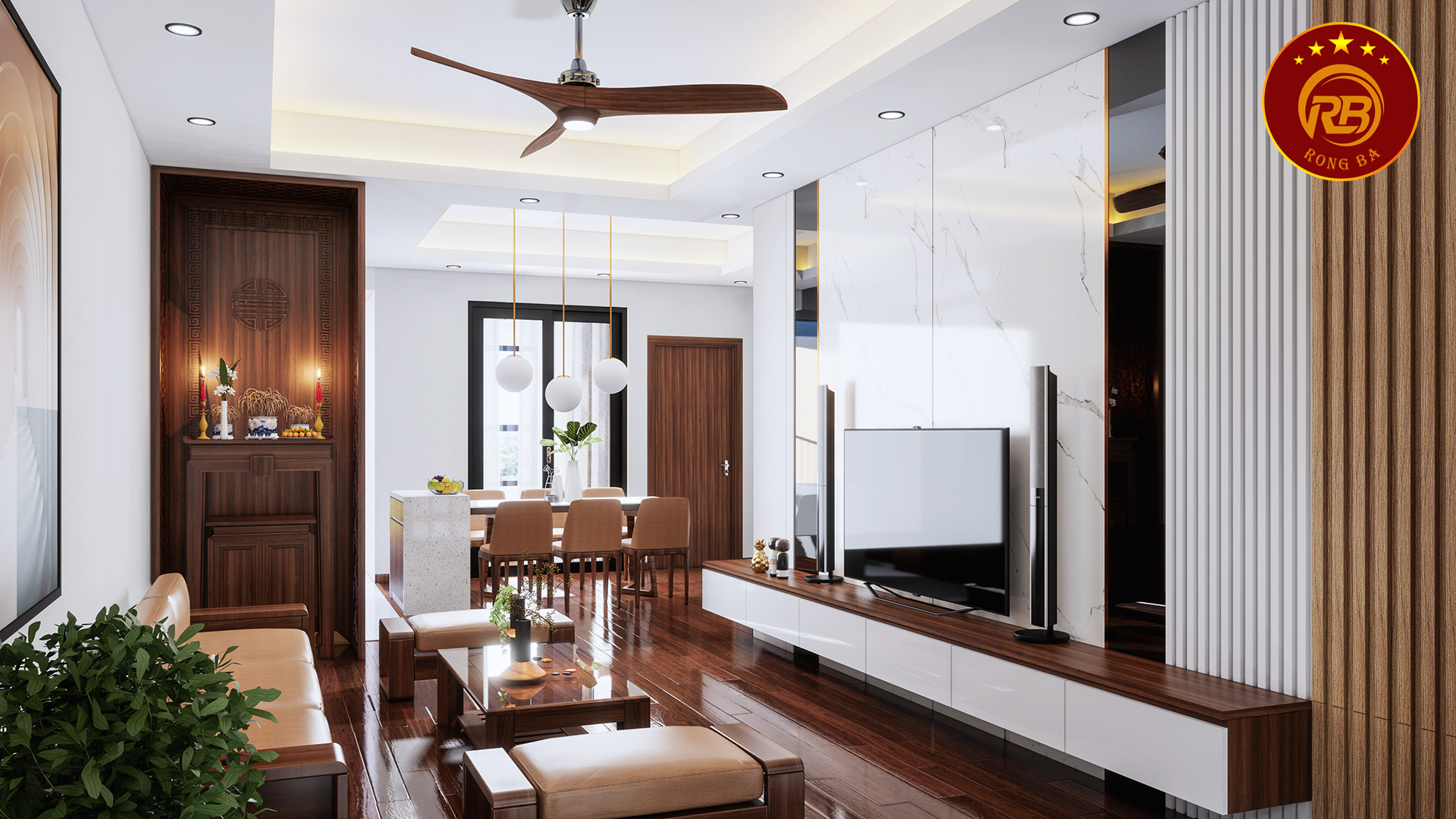 nội thất nhà phố 11