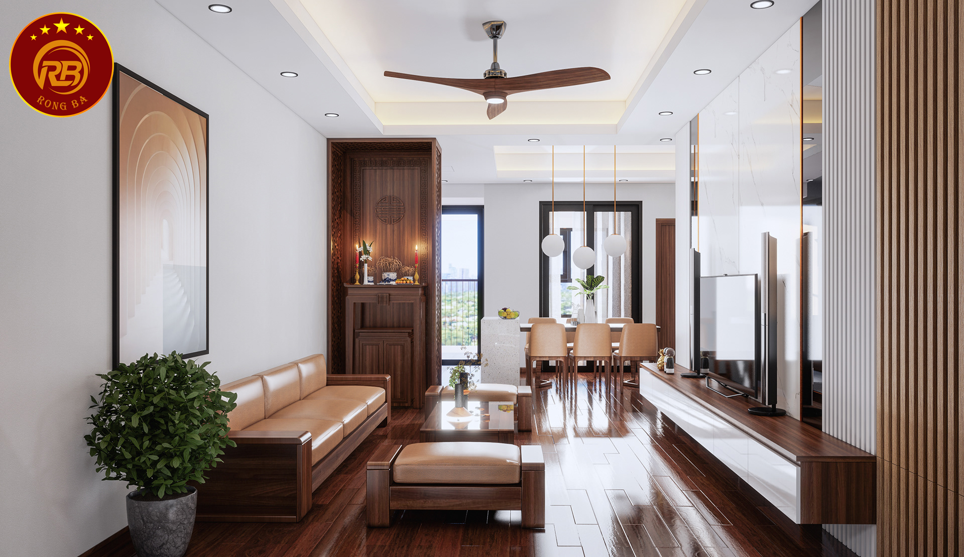 nội thất nhà phố 5