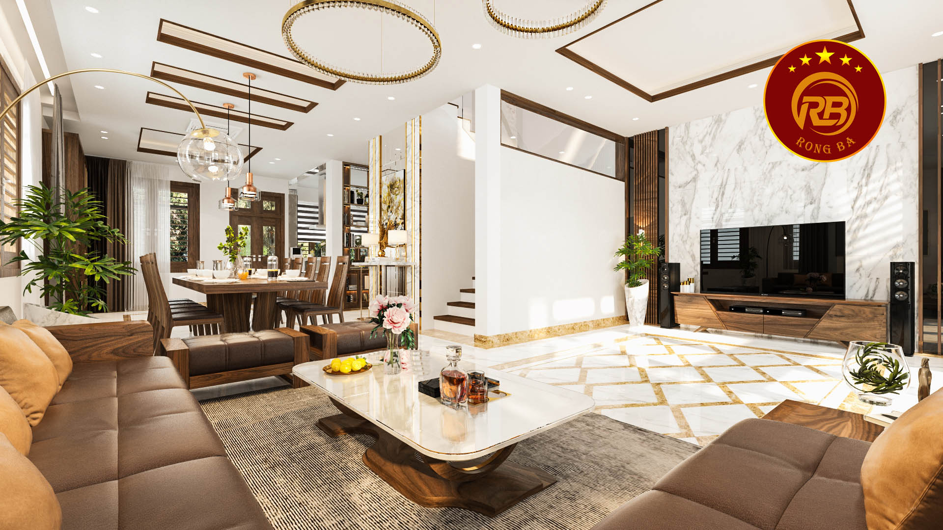 nội thất phòng khách chung cư 2