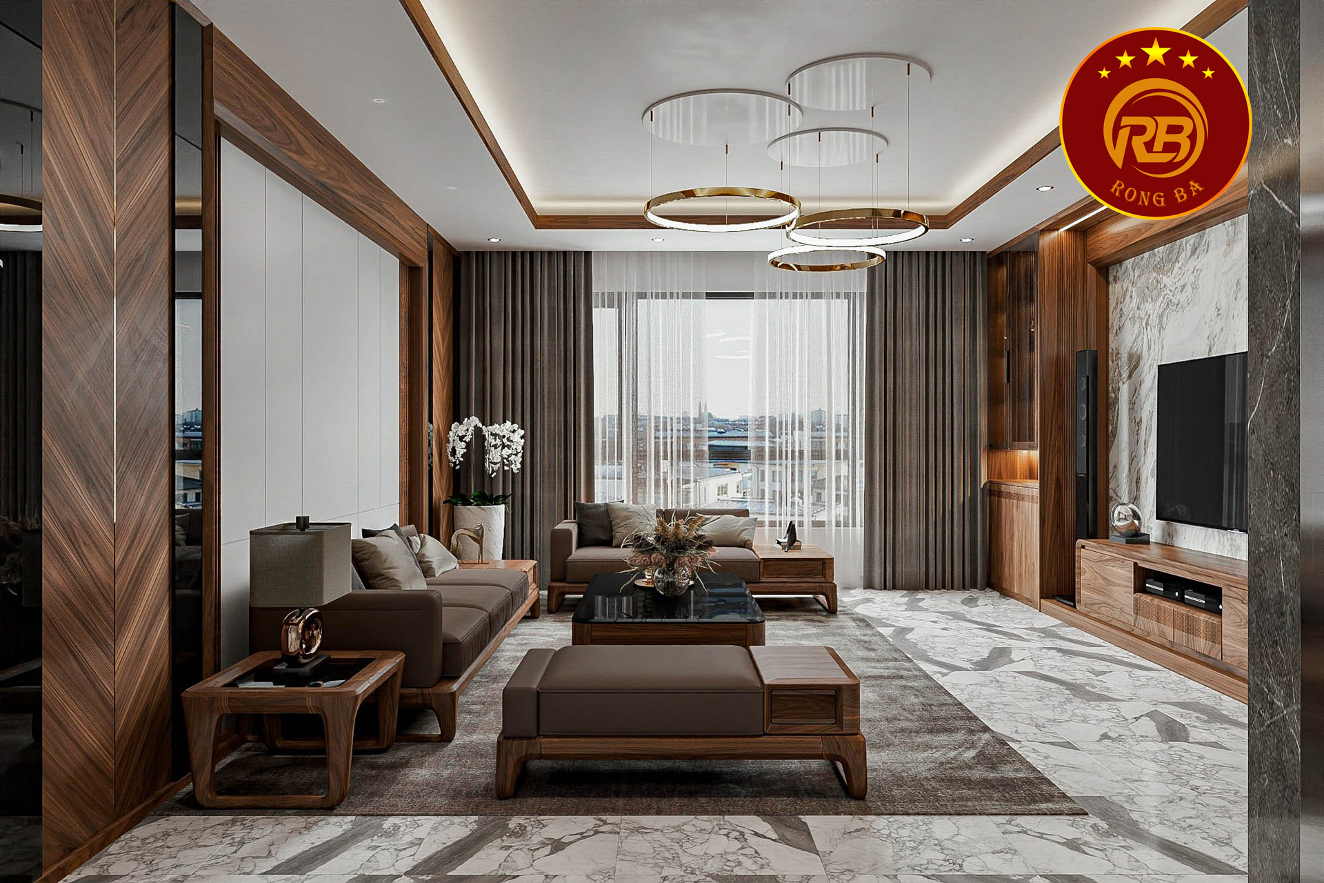 nội thất phòng khách chung cư 21