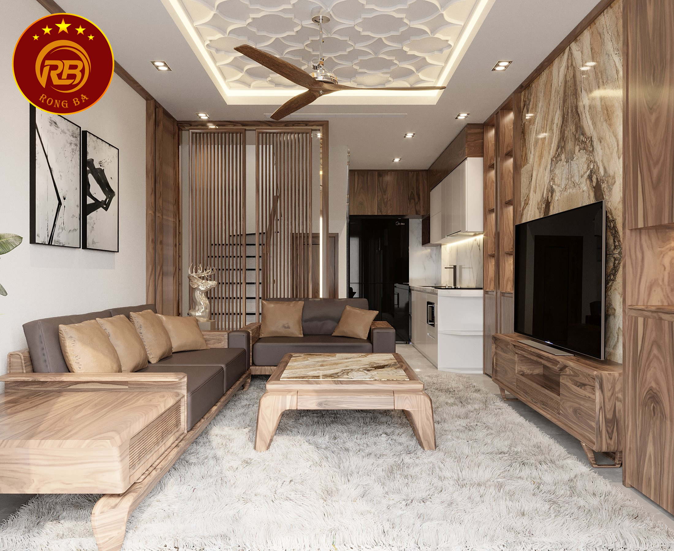 nội thất phòng khách chung cư 26