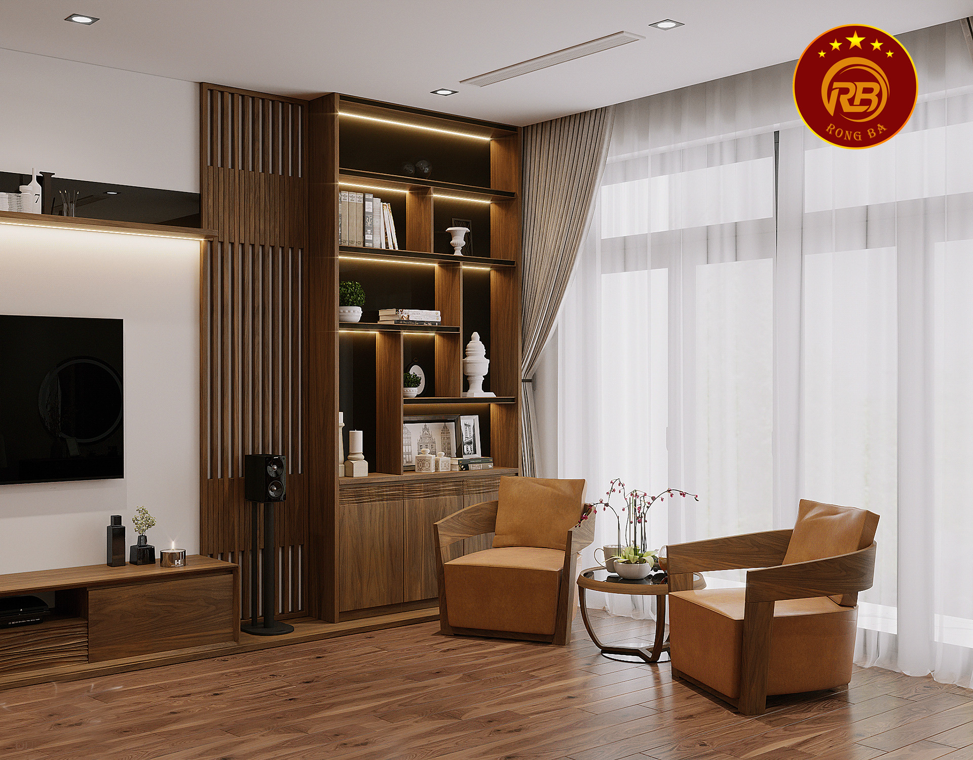 thi công nội thất biệt thự 6