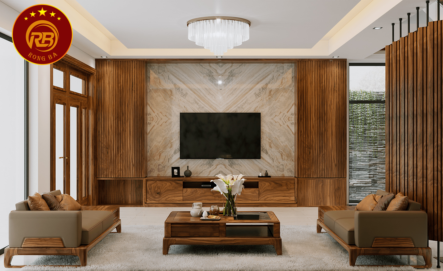 thi công nội thất biệt thự 7