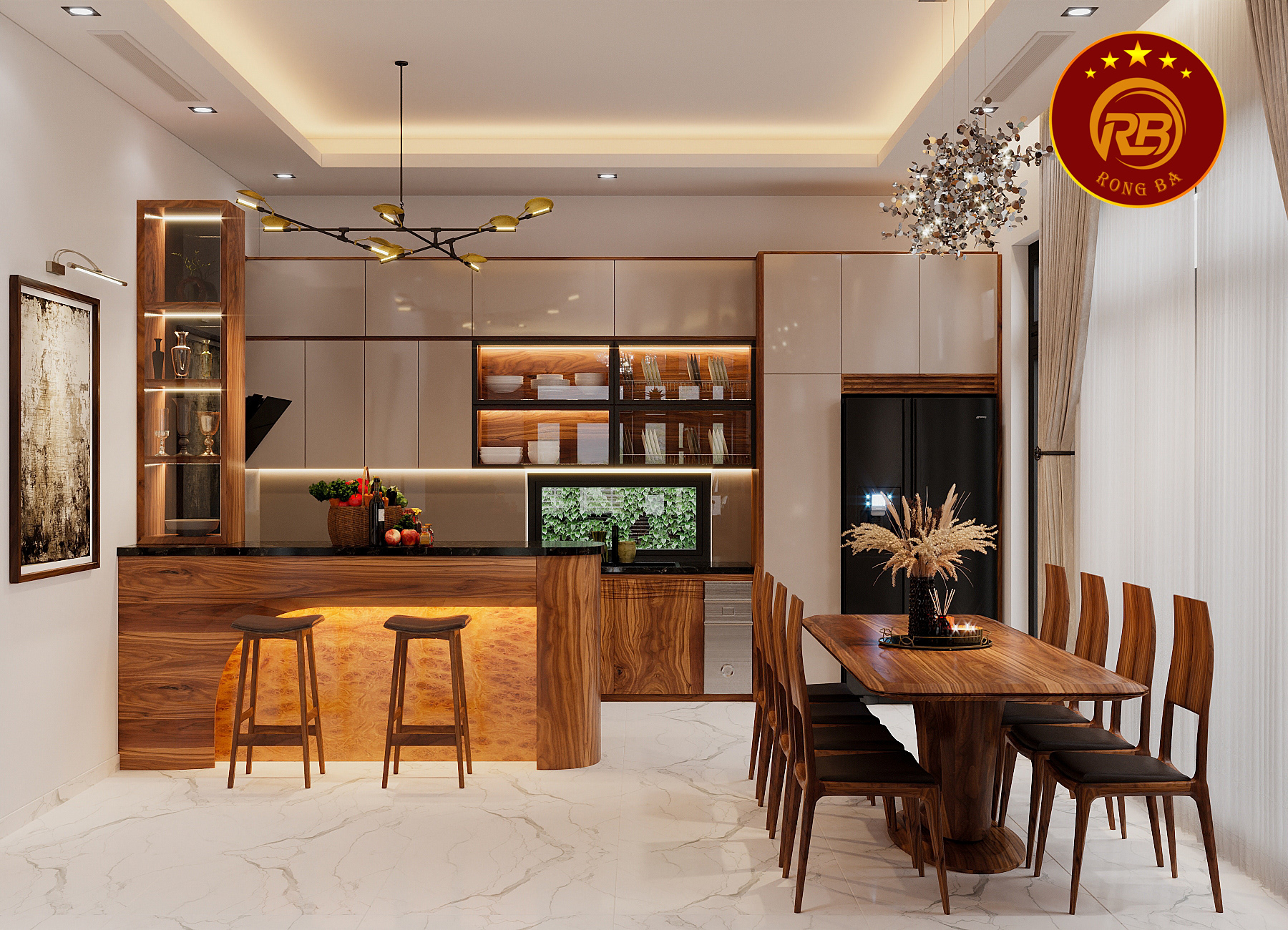 thi công nội thất biệt thự 8
