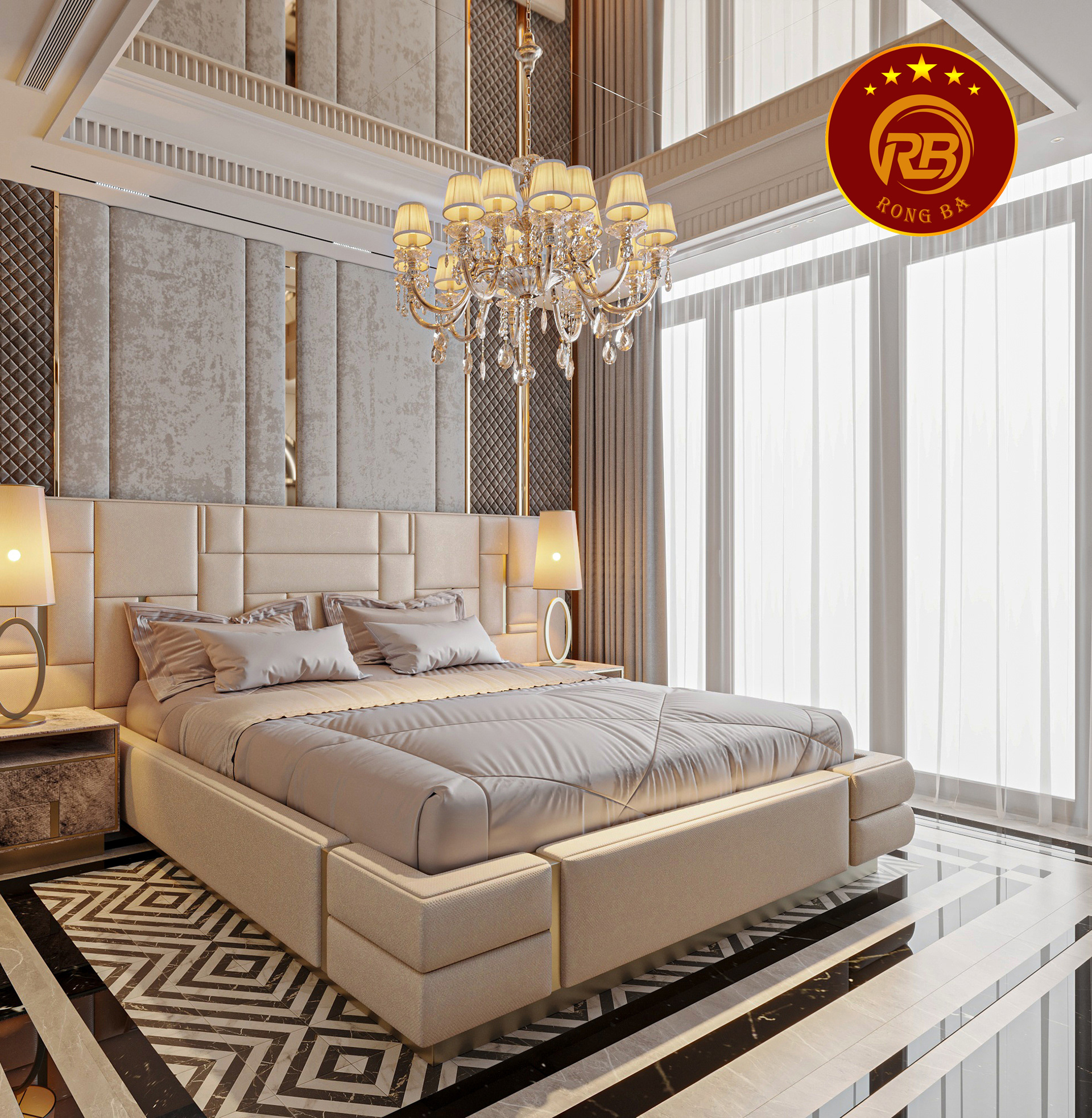thiết kế nội thất biệt thự hiện đại 3