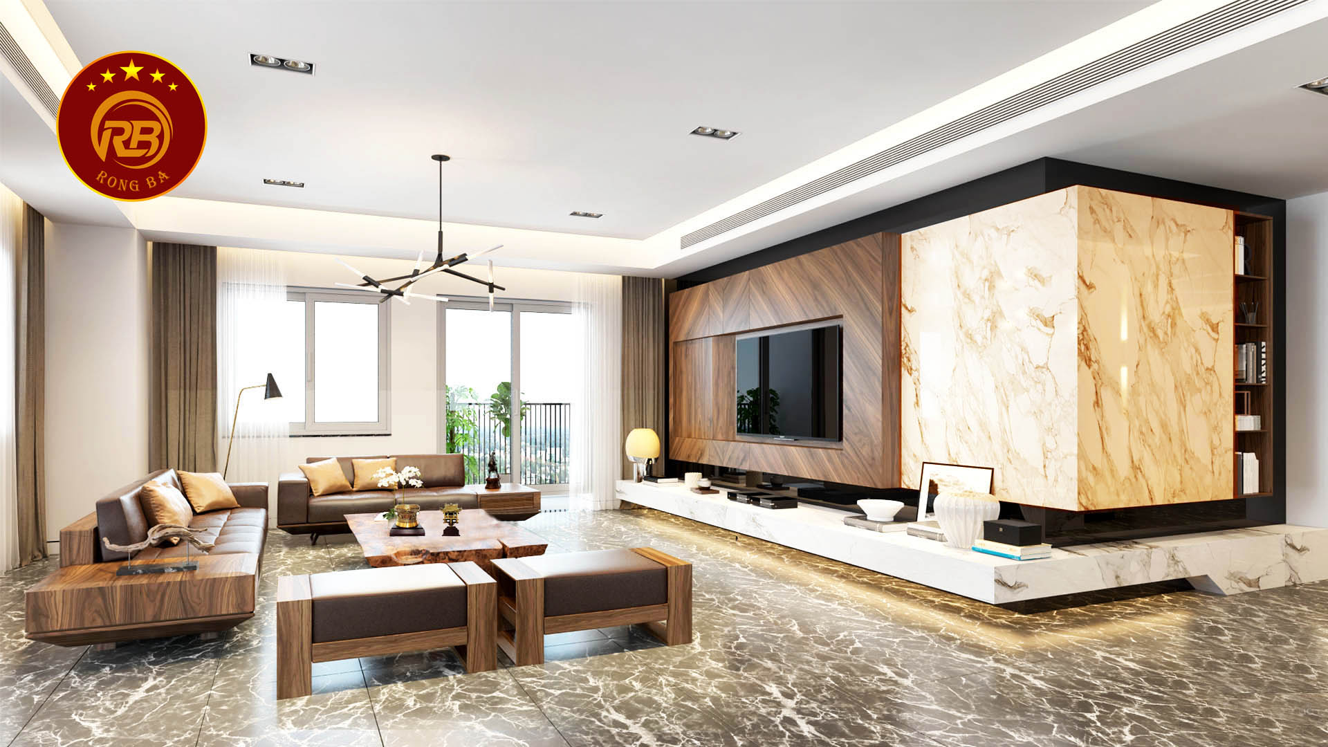thiết kế nội thất biệt thự vinhomes