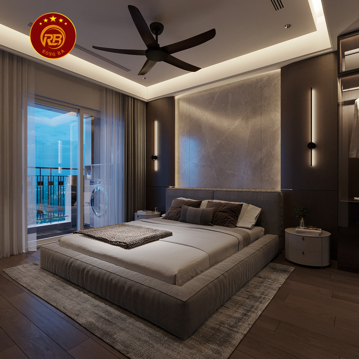 thiết kế nội thất chung cư hiện đại 1