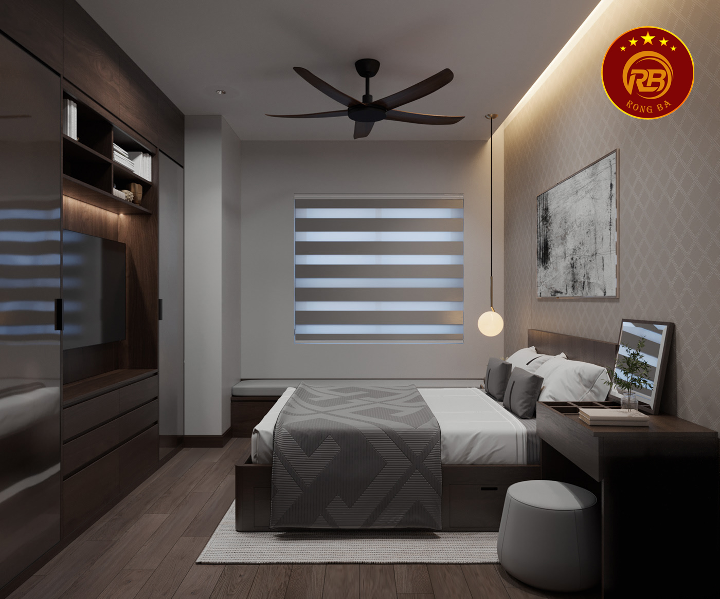 thiết kế nội thất chung cư hiện đại 14