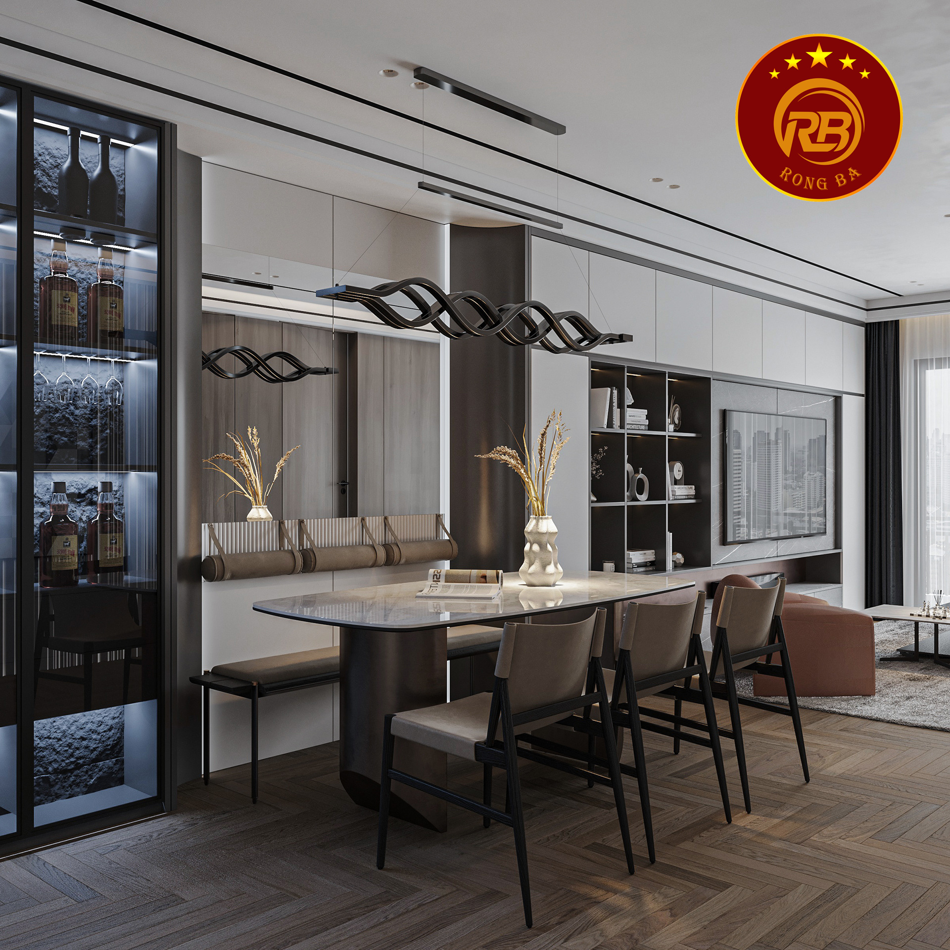 nội thất nhà biệt thự đẹp 20