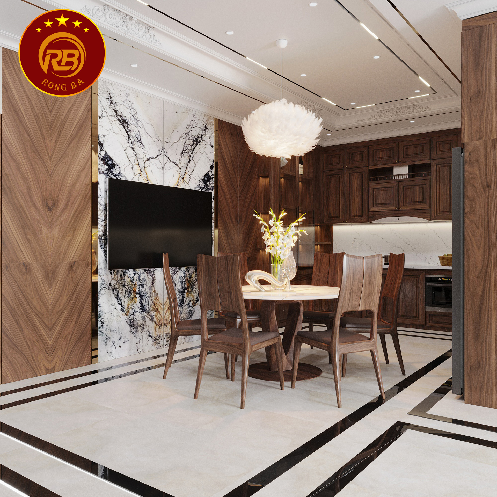 nội thất nhà biệt thự đẹp 5