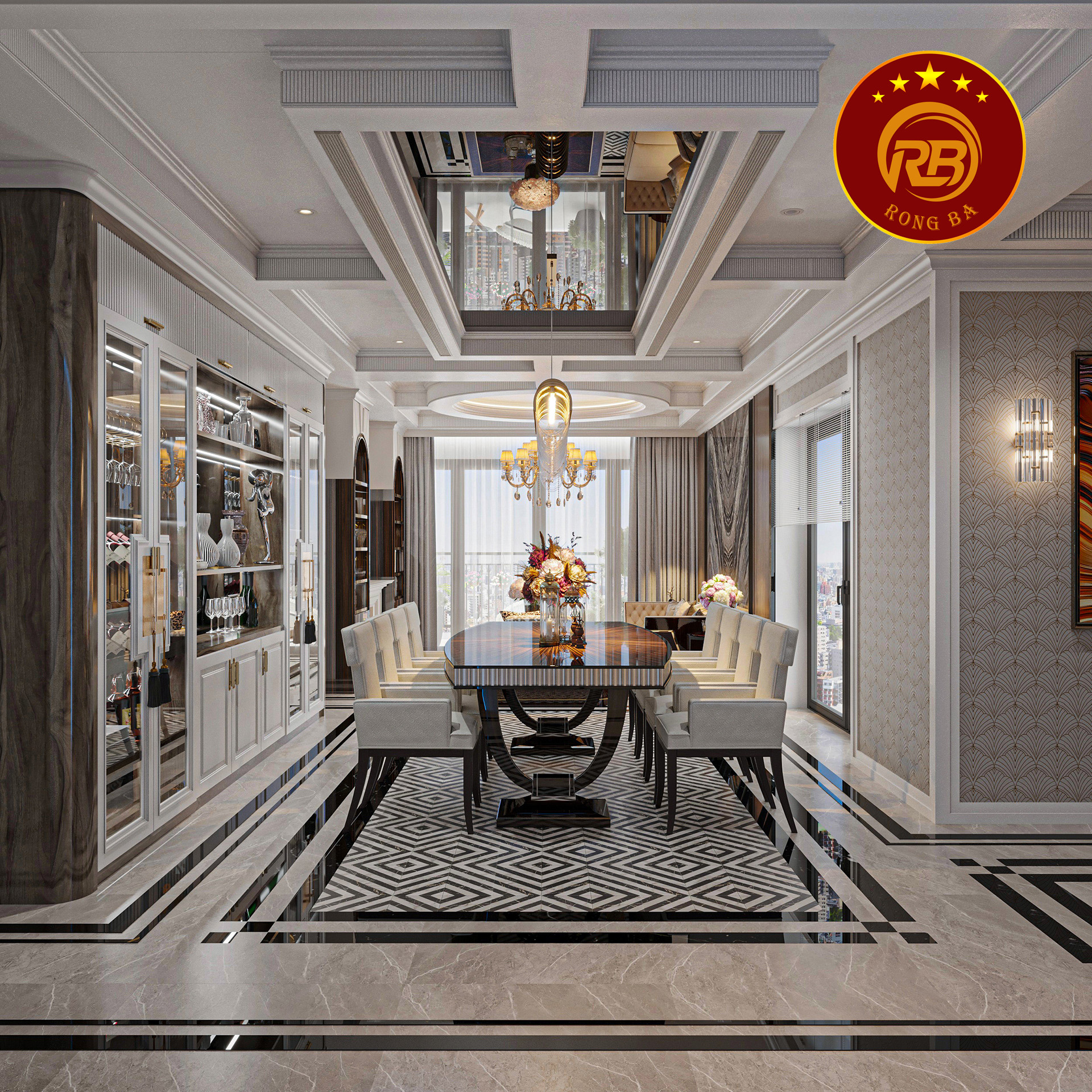 nội thất nhà biệt thự đẹp 8