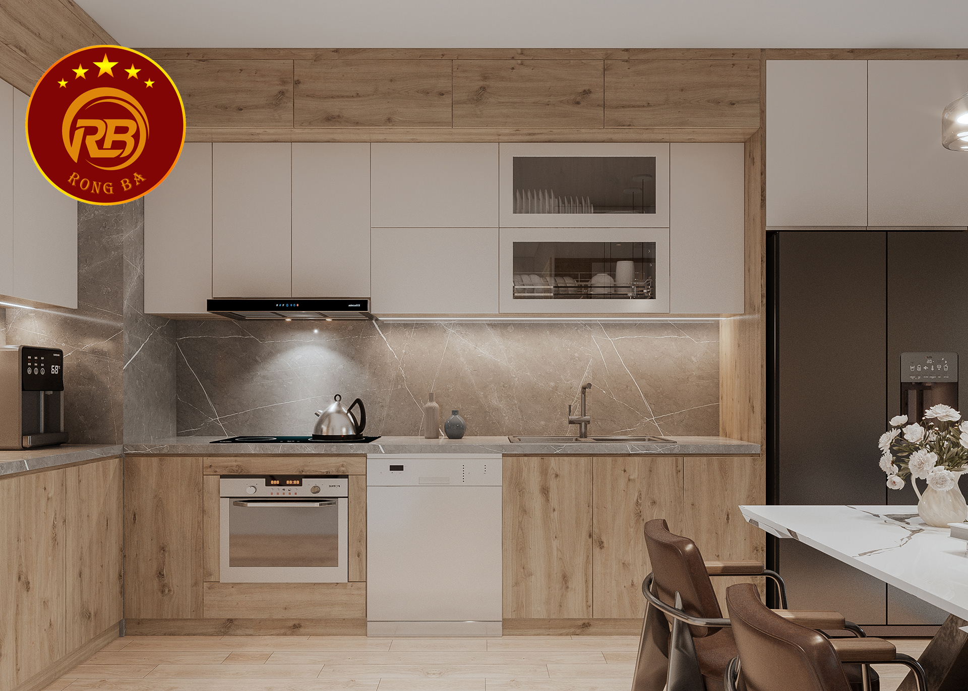 nhà bếp hiện đại 11