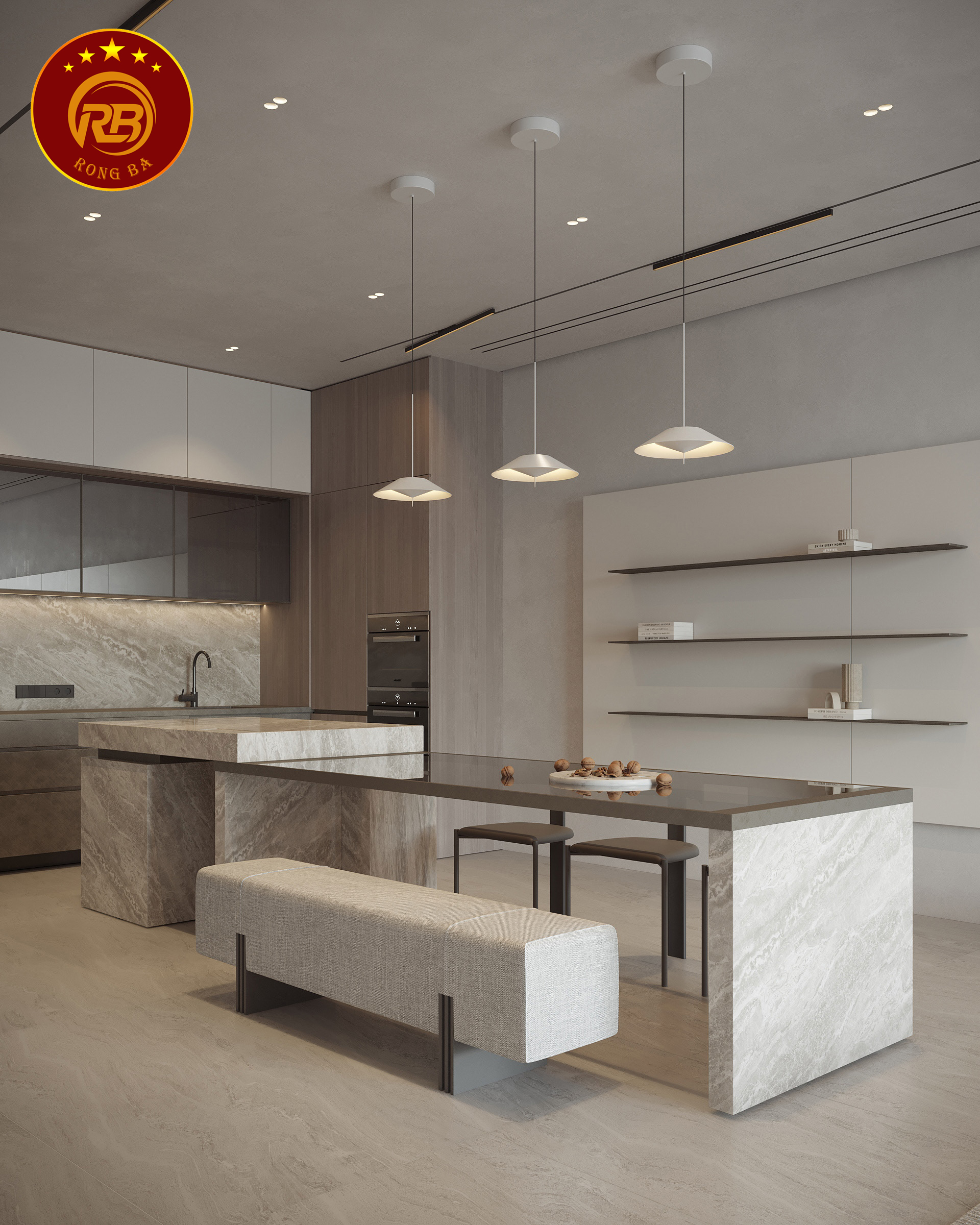 nhà bếp hiện đại 12