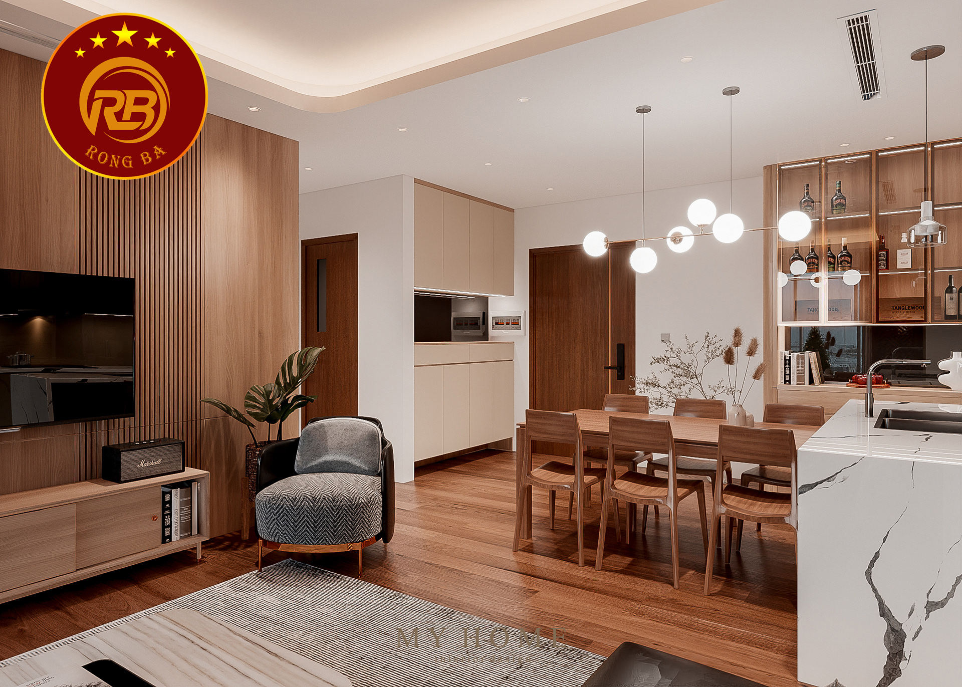nhà bếp hiện đại 25