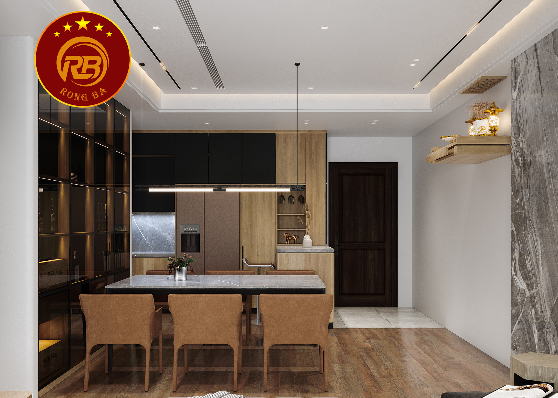 nhà bếp hiện đại 27