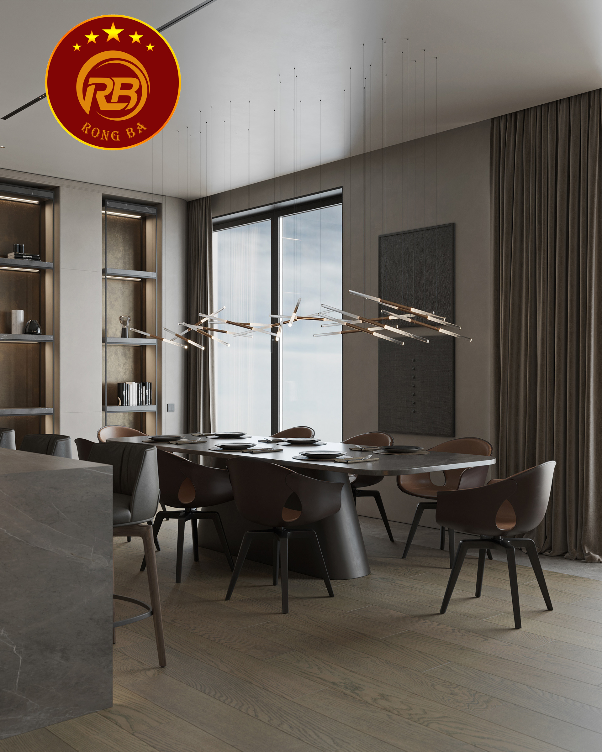 nội thất nhà bếp hiện đại 18