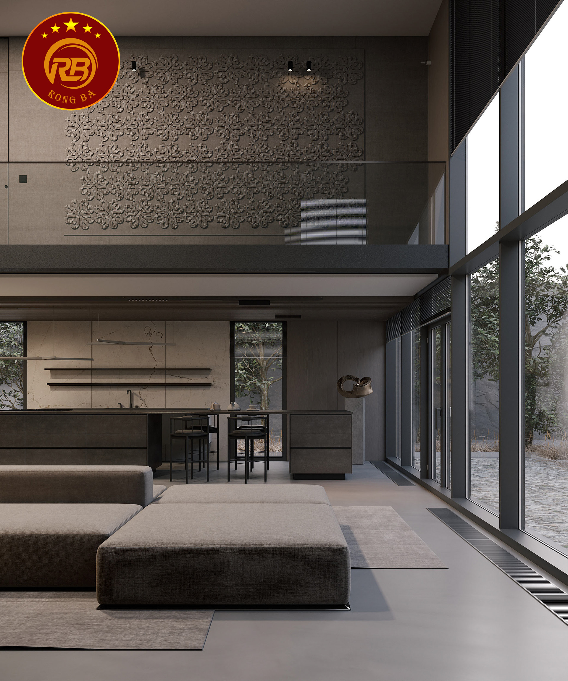 nội thất nhà bếp hiện đại 21